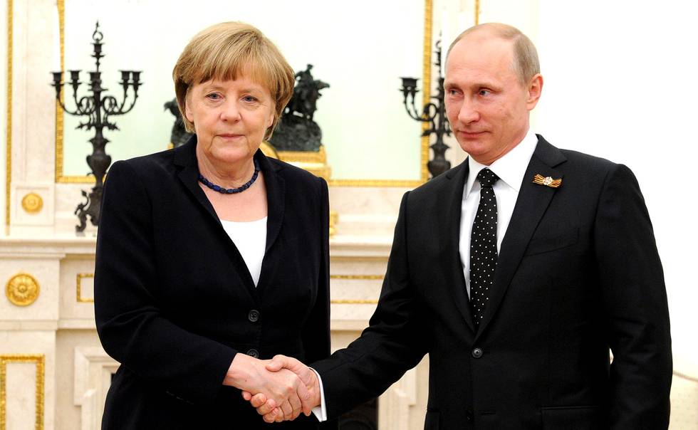 Angela Merkel &amp; Vladimir Putin
