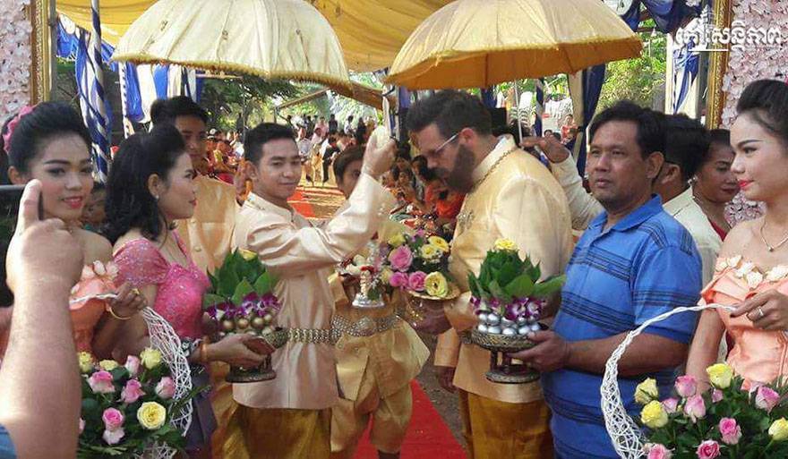 Hochzeit Kratie / Kambodscha
