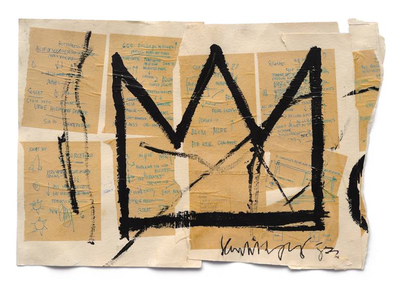 „Basquiat_Untitled_Crown_1982“