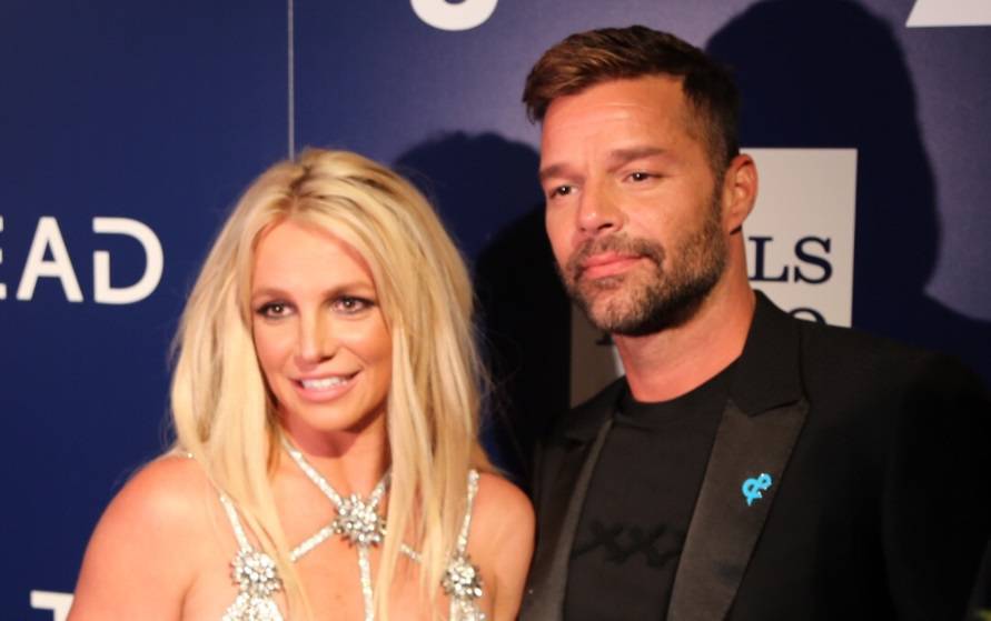 Britney Ricky GLAAD Awards 2018
