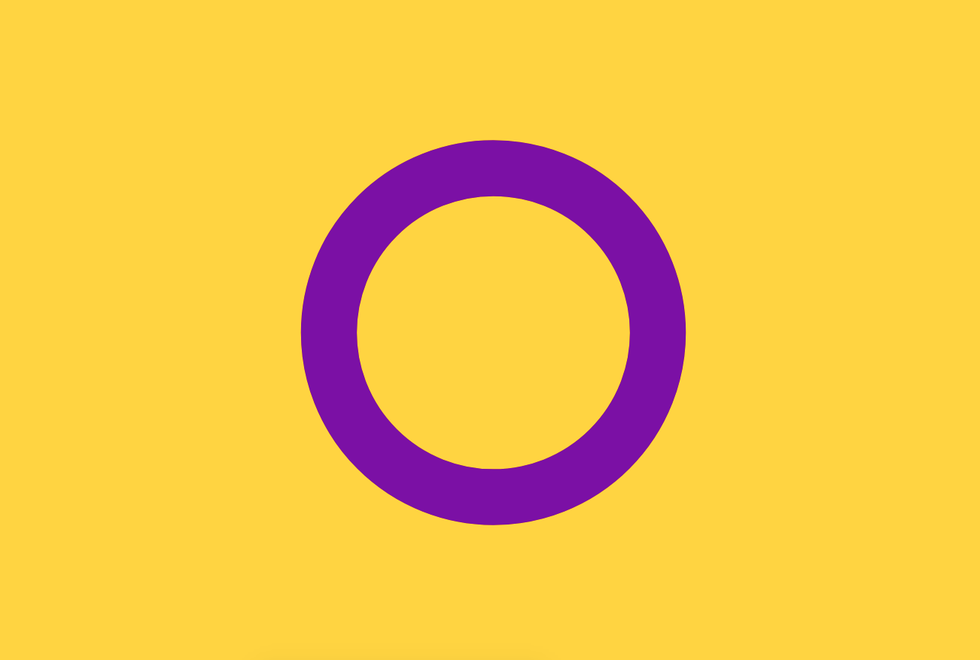 Intersexualität Flagge