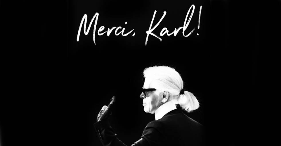 Merci, Karl! Lagerfeld