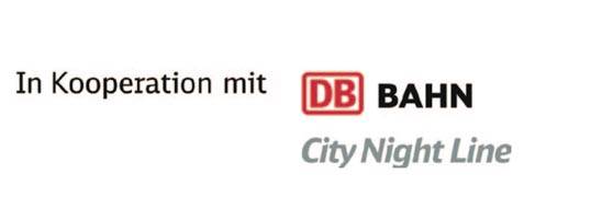 Weitere Informationen und Buchungen zum City Night Line über die Service-Nummer der Bahn unter 0180 5 99 66 33*, überall, wo es Fahrkarten gibt und unter www.bahn.de/citynightline 