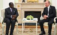Robert Mugabe und Wladimir Putin