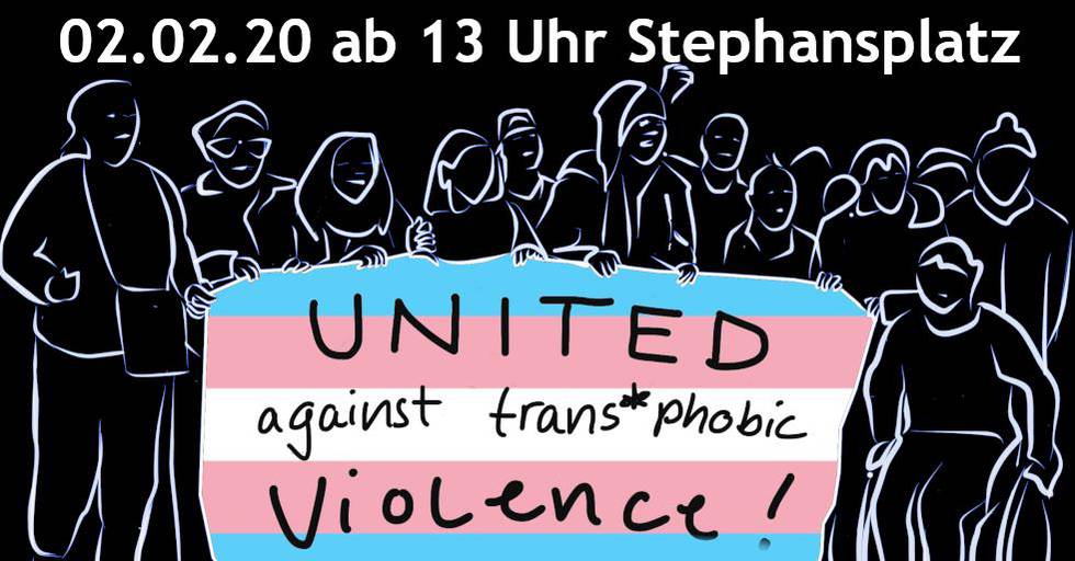Demo gegen transfeindliche Gewalt