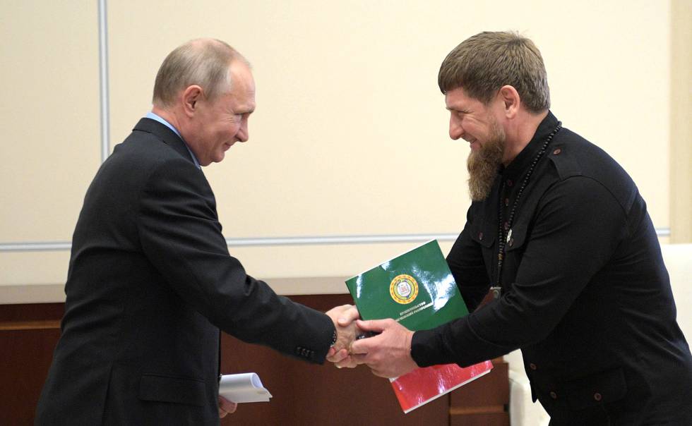 Ramzan Kadyrov, Vladimir Putin