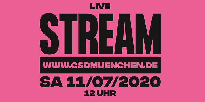 Queeres München im CSD-Livestream