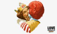 Burger King McDonalds schwuler Kuss