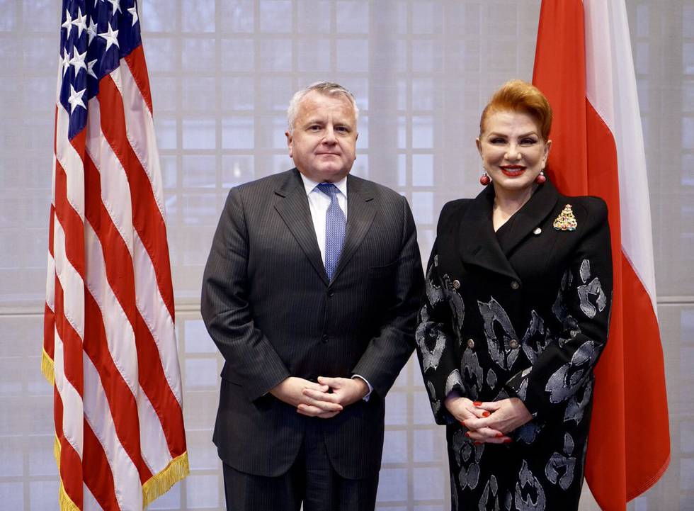Deputy_Secretary_Sullivan_is_Greeted_by_Ambassador_Mosbacher_in_Poland_(32512527518).jpg