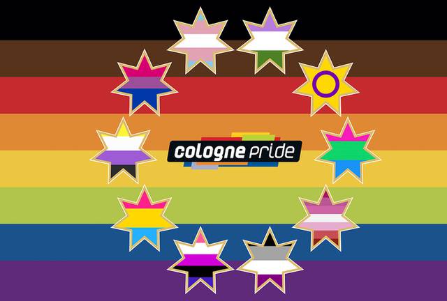 Cologne Pride Fahne