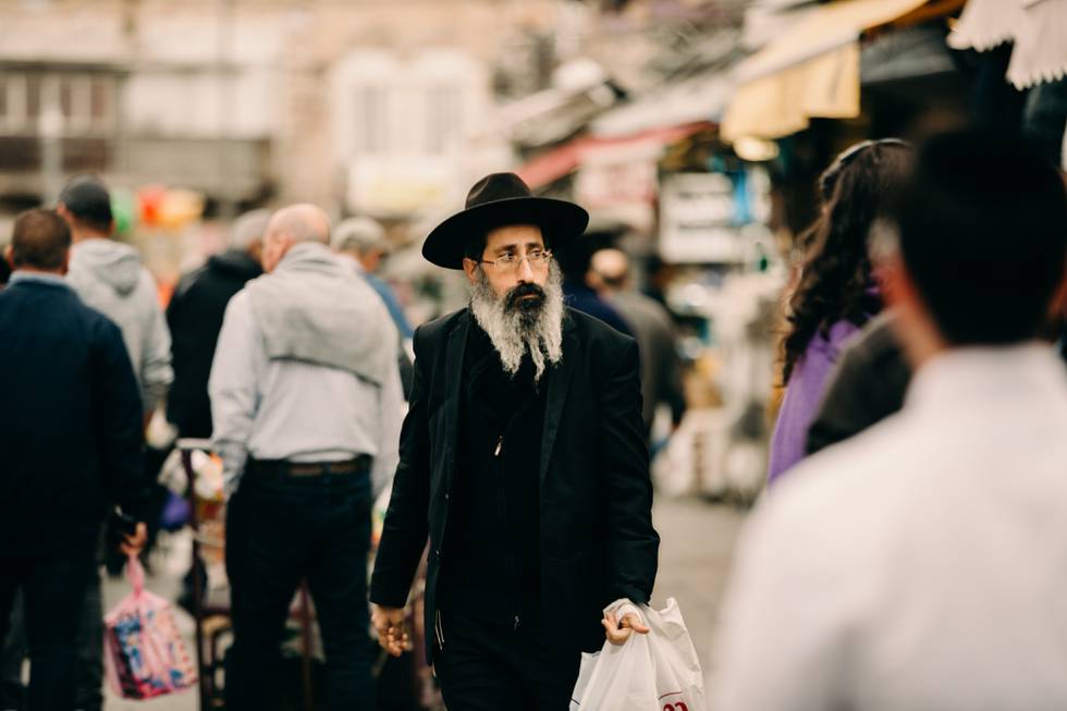 Rabbi Orthodox Jüdisch Mann