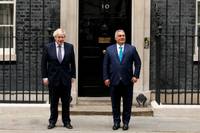 Boris Johnson und Viktor Orbán
