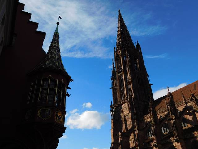 Freiburg, Historisches Kaufhaus und Münster