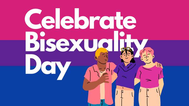 Celebrate Bisexuality Day Grafik